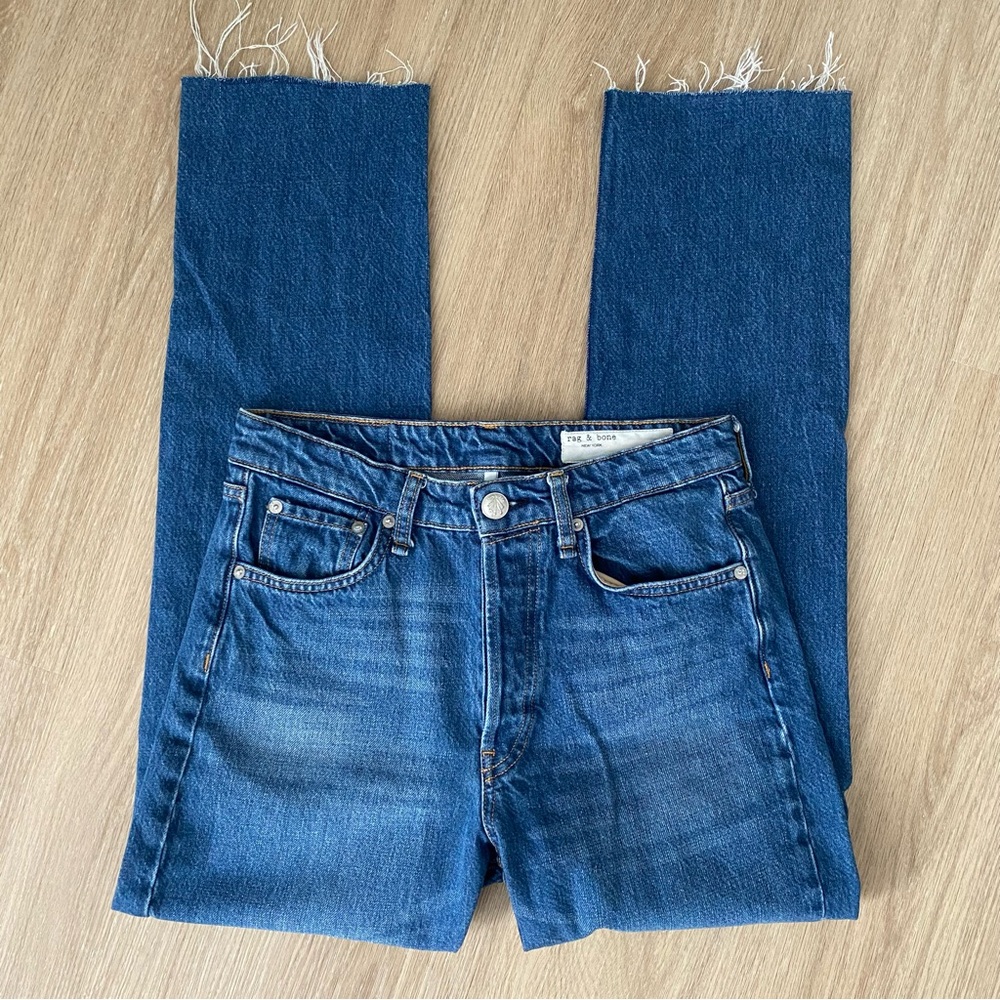 rag & bone | Maya Slim Straight Jeans